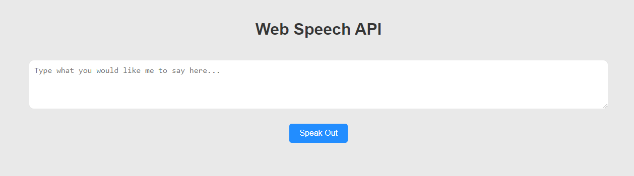 Text-to-Speech API